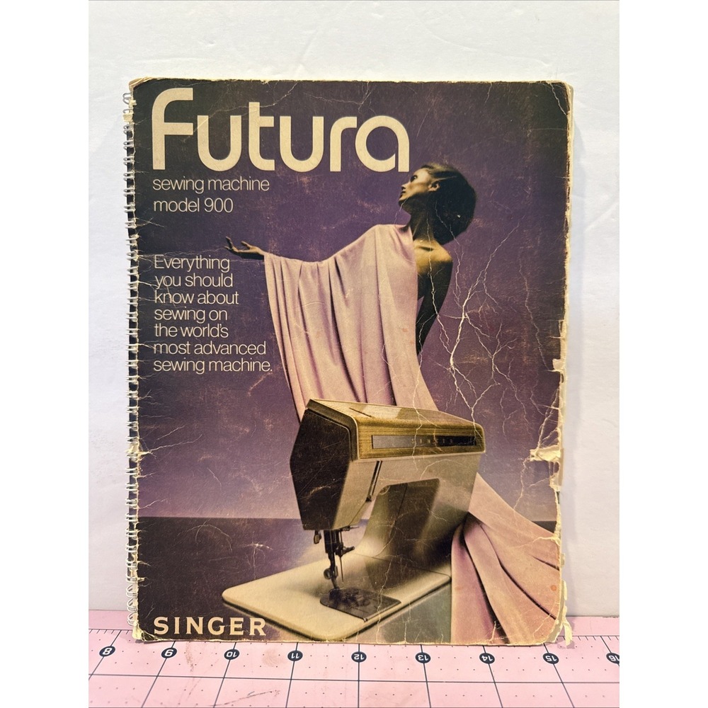 Singer Futura Model 900 Sewing Machine Instructions Manual FULL COLOR